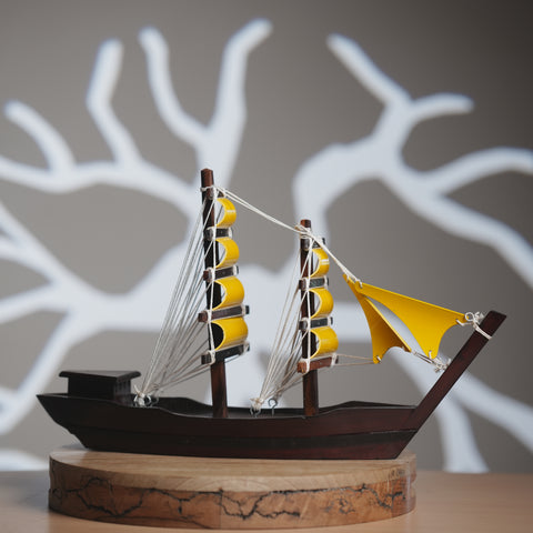 Sailing Wooden Ship