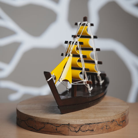 Sailing Wooden Ship