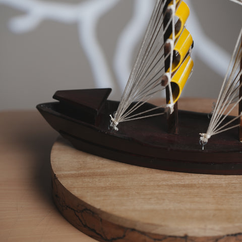 Sailing Wooden Ship