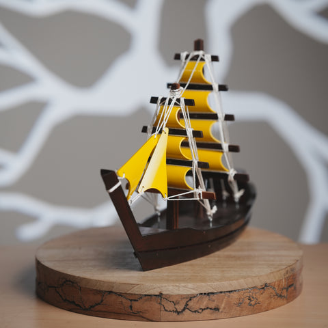Sailing Wooden Ship