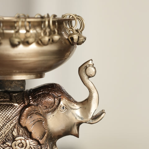 Brass Elephant Uruli