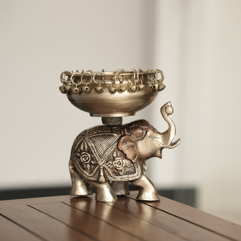 Brass Elephant Uruli