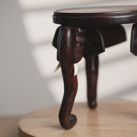 Elephant Teapoy (Rosewood)