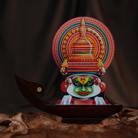 Printed Kathakali with Boat