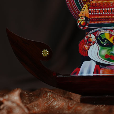 Printed Kathakali with Boat