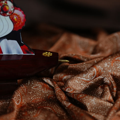 Printed Kathakali with Boat