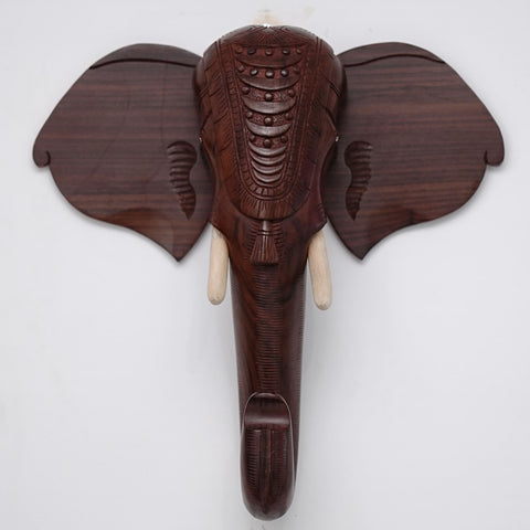 ELEPHANT HEAD CARVING