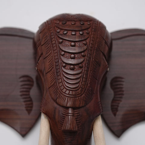 Elephant Head Carving