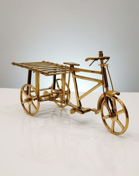 Brass Cycle Riksha